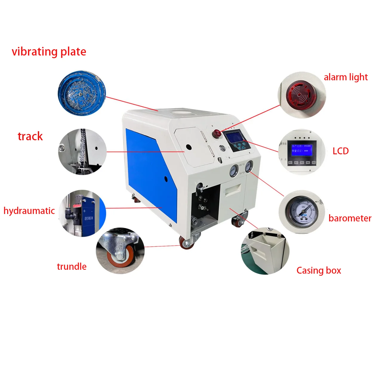 Manual Automatic Rivet Riveting Machine For Leather For Brake Pad For