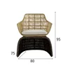 Low back single chair