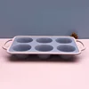 6-hole Grey+Pink