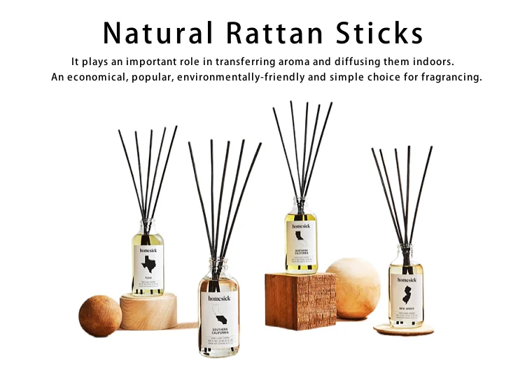 Wholesale Natural Rattan Diffuser Sticks Perfume Fragrance Oil Rattan