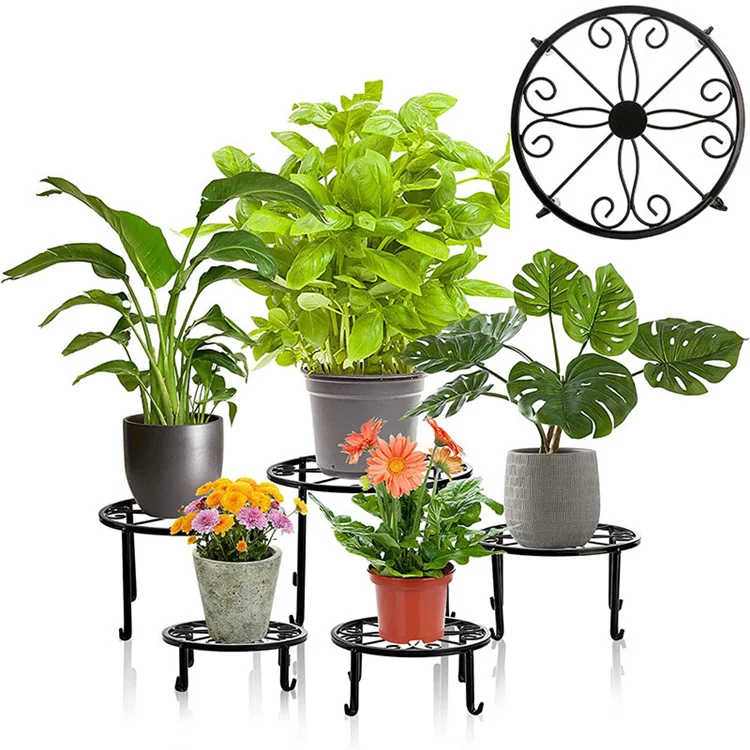 Outdoor Plant Stand Holder Flower Pot Display Shelf Plant Pot Planter