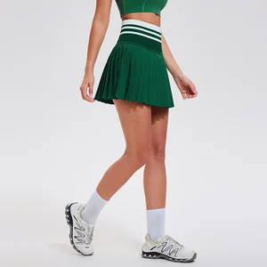 Custom Waist Fit Female Tennis Dress Sportswear Golf Women's Sports Running Badminton Golf Tennis Skirt