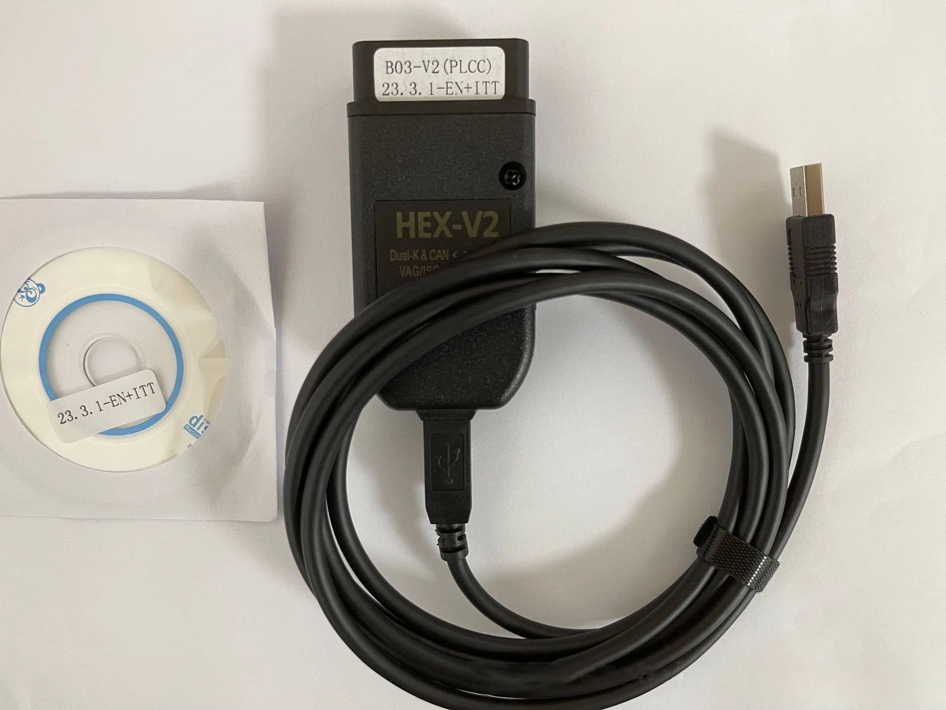 HEX V2 VAG V25.3 V24.7 VCDS 5053 AT162+FT232 for Volkswagen Audi and More