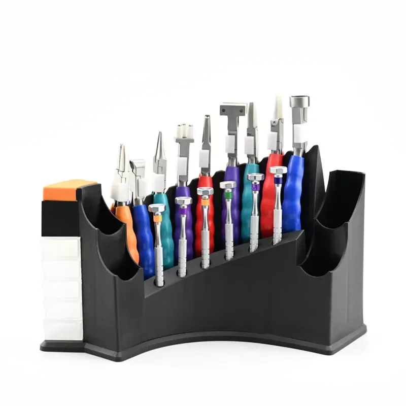 Rightway Brand  Eyewear repair pliers and screwdriver set with tools holder optical tool 3T-B08AC