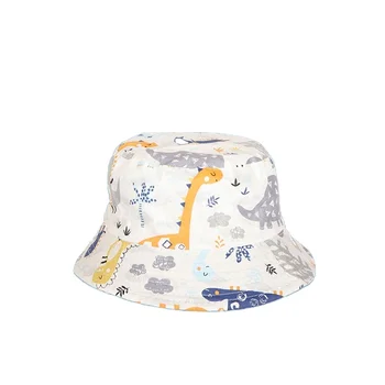 Wholesale Sun Protection Bucket Hat Toddler Cute Cartoon Pattern Print ...