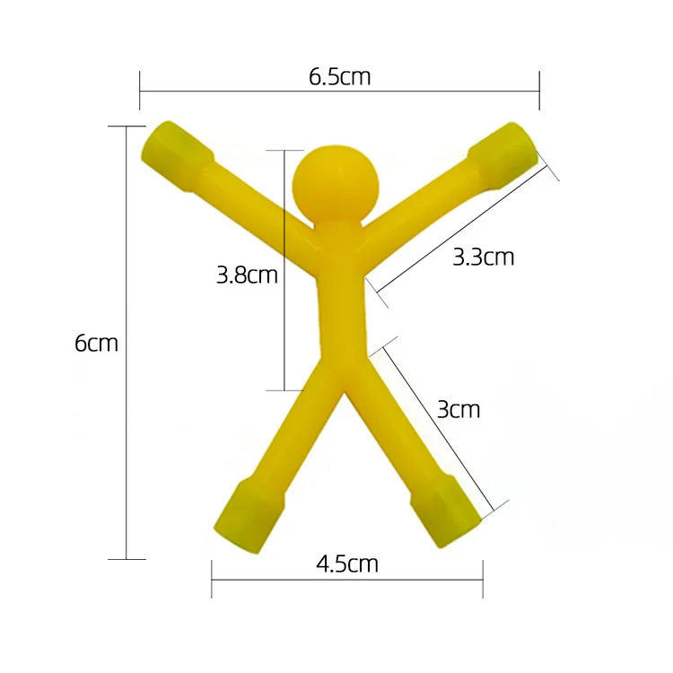 Magmen Multipurpose Fridget Magnetic Toys Refrigerator Mini Q Man ...