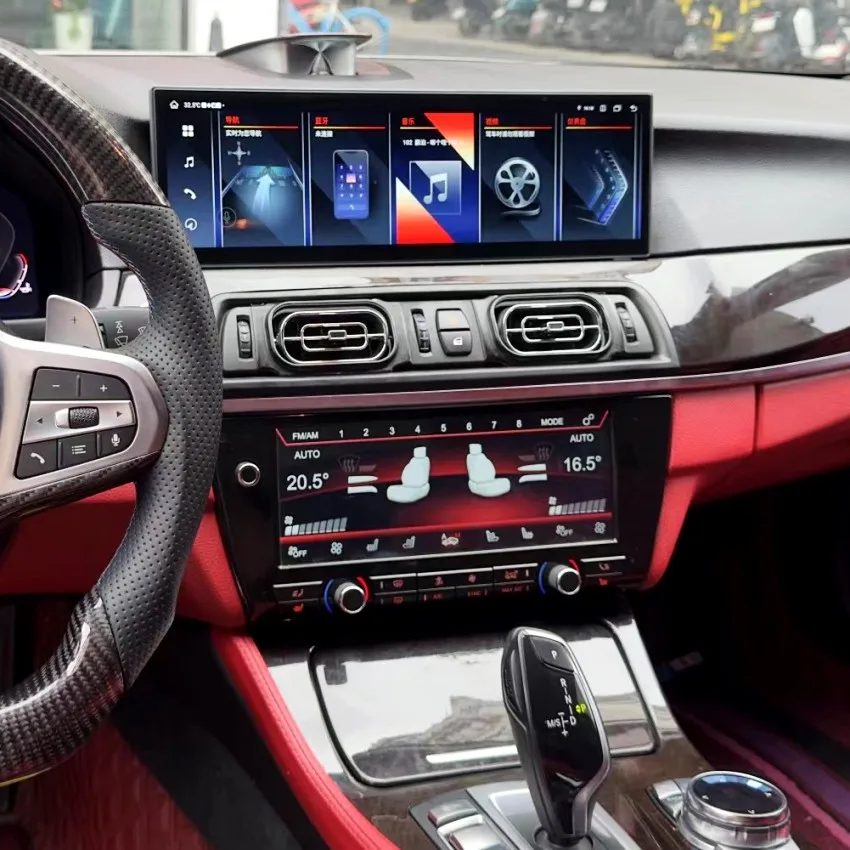 14.9 Inch Android Auto Multimedia Video Player For BMW F10 5 Series Car Radio Head Unit GPS Navigation Autoradio Stereo Carplay