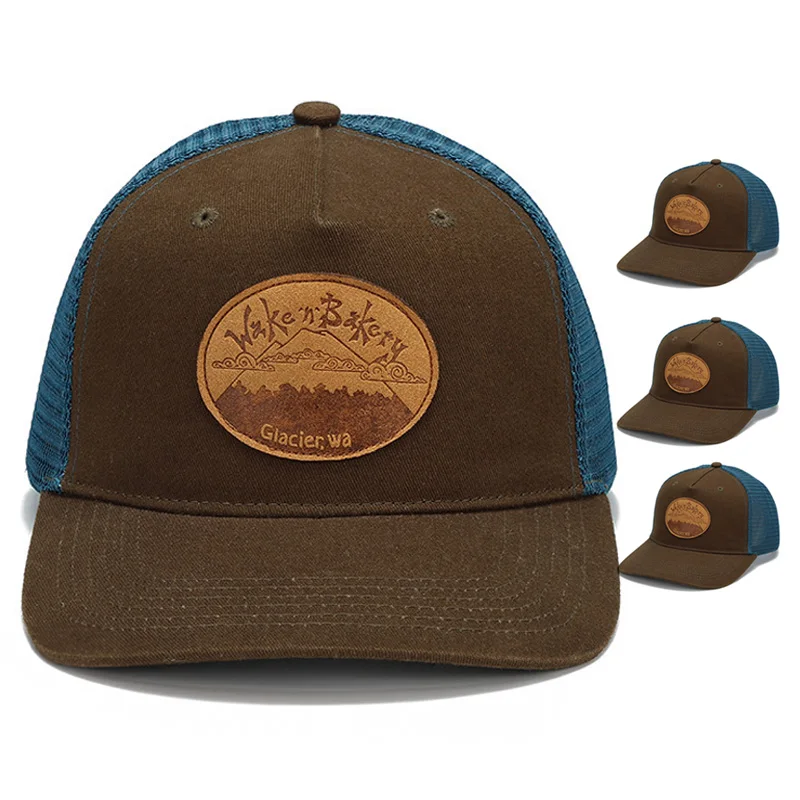 Xql High Quality Ny Polyester Vintage Closed Back Hats Mens For Men