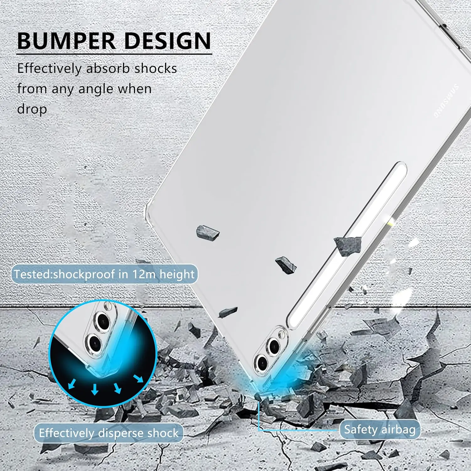 s8 ultra thin transparent flexible shockproof anti scratch covers anti yellow-6