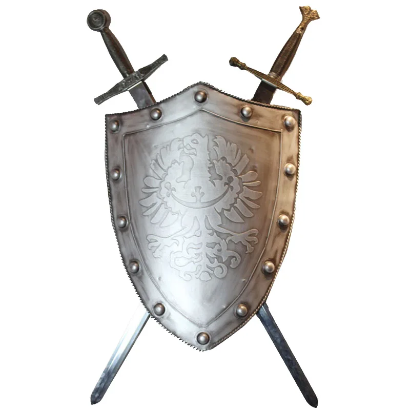 Wall Shield Soldier Warrior Statue Life Size Knight Armour Statues