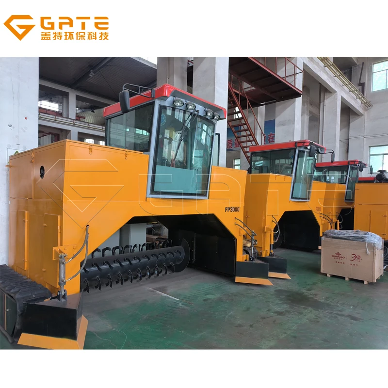 GATE Compostera Composter Machine Food Waste Diesel Engine Compost ...