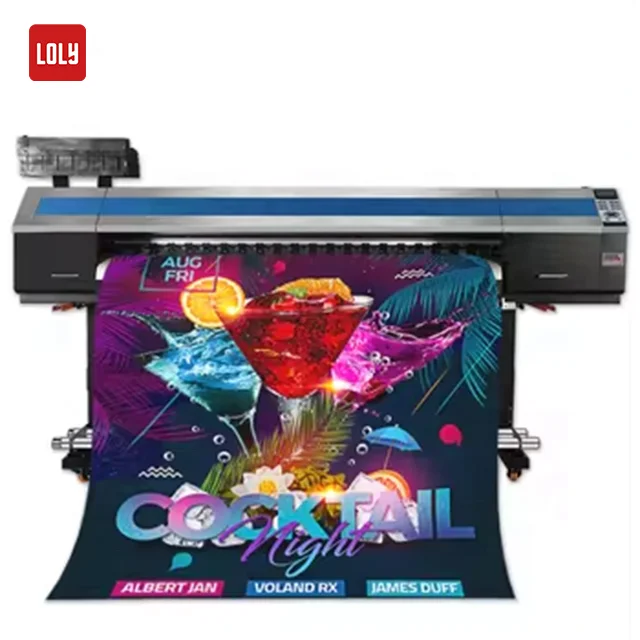 Automatic Digital UV Inkjet Printer for Textile Polyester Fabric New Condition Indoor Outdoor Advertising Sublimation Roll Roll