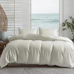 OEKO-TEX 100% Organic Bamboo Fiber 4pc Bedding Sheets Set Luxury Home Textiles 100% Bamboo Lyocell Bed Sheets Set