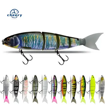 CHEERY Japanese-style Large Multi-section Stainless Steel Live Bait 300mm Floating 180g Sinking 188g Mandarin Fish Golden – Lure – view 2