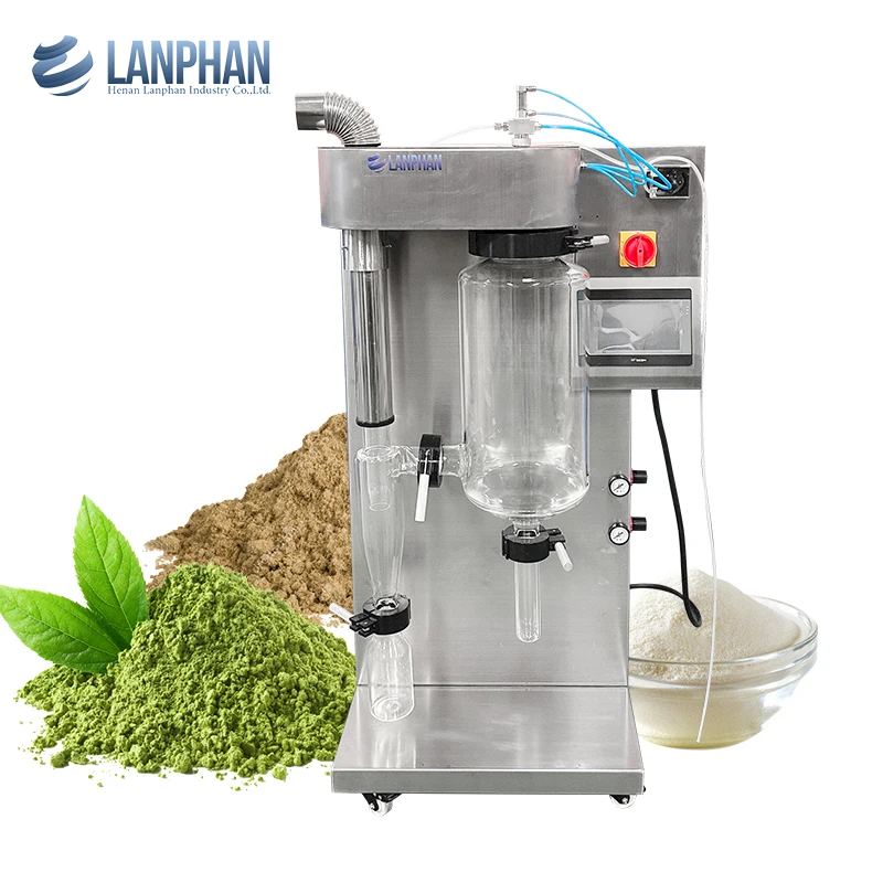 Laboratory 5kg Food Grade Atomizer Milk Powder Spirulina Spray Dryer Price