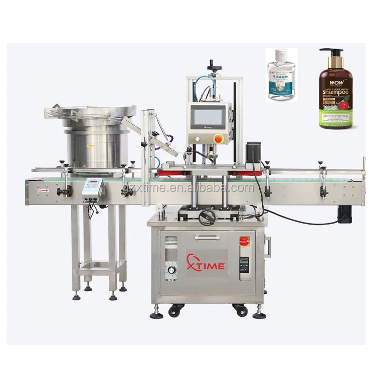 Automatic Spindle Twist Off Capping Machine Bottle Cover Closing Machine