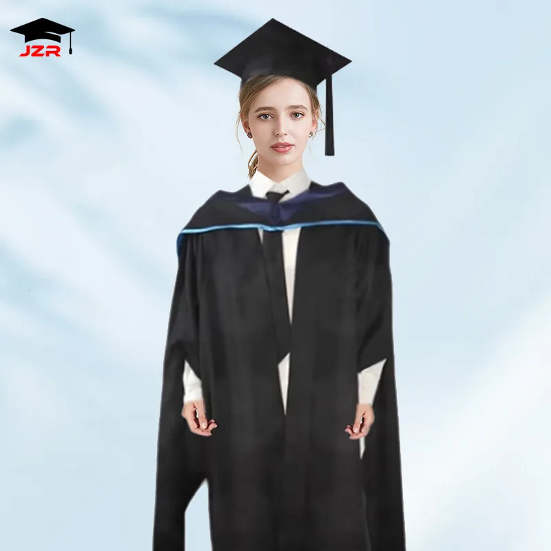 slim fit dress slacks Deluxe Masters Graduation Gown & Hood Package – Academic Hoods main image 0