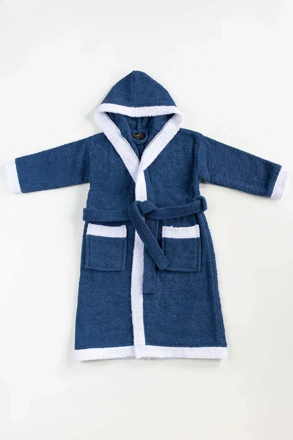 Wholesale Bathrobe Premium Cotton Hotel Bathrobe Custom Striped Poncho Bathrobe Luxury supplier