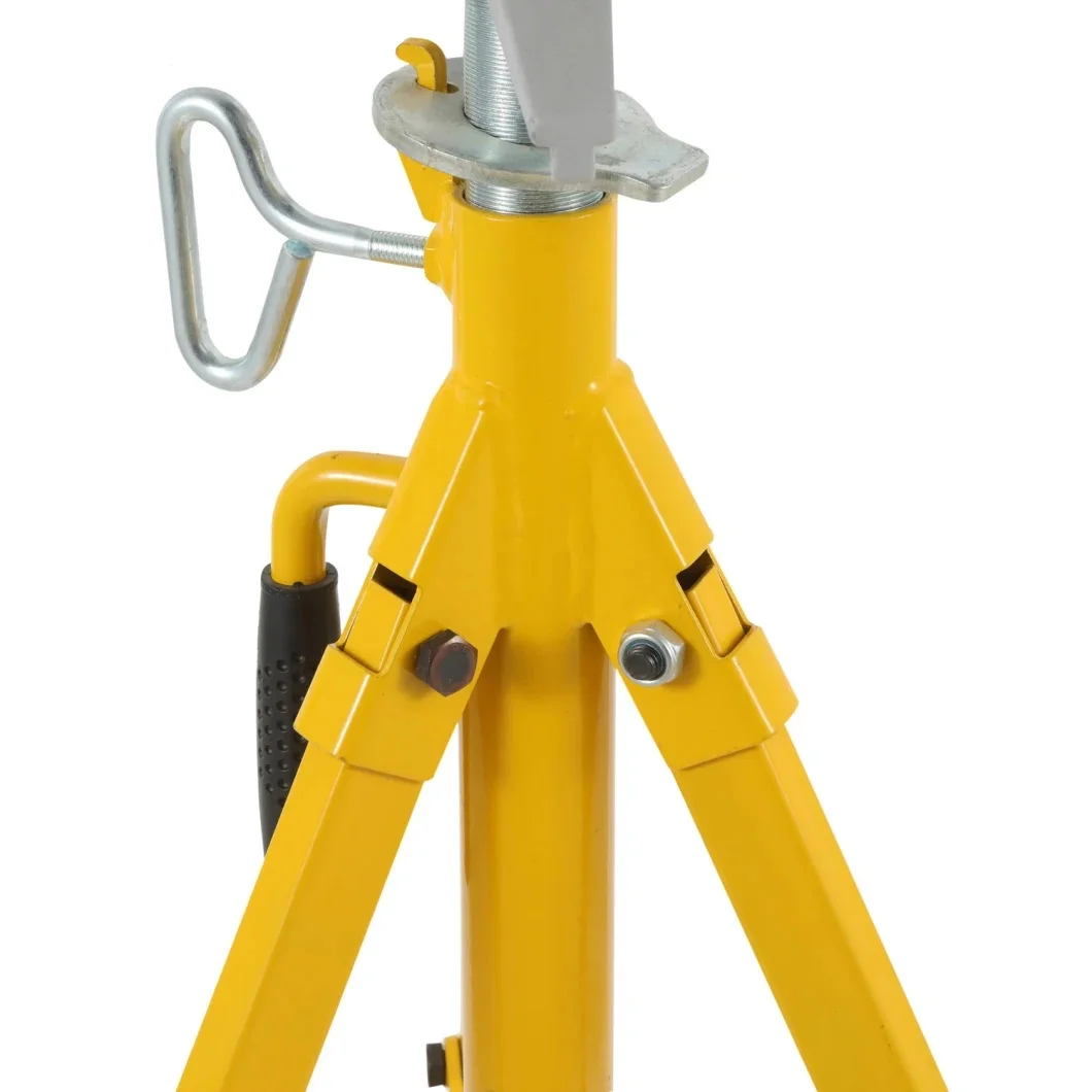 1109B Fixed Pipe Jack Stand Roller Head A3 Steel 1134kg/2500lbs E-Work ...