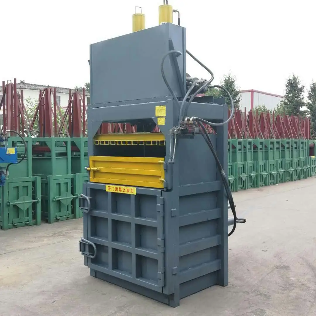 Hydraulic Vertical Compressing Machine/ Waste Paper Press Machine Cheap Price Mini Hay Baler/Cardboard