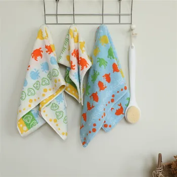 Hot Selling Children's Cute Dolphin Baby A-Class Cotton Absorbent Towel Skin-friendly Bath Towel