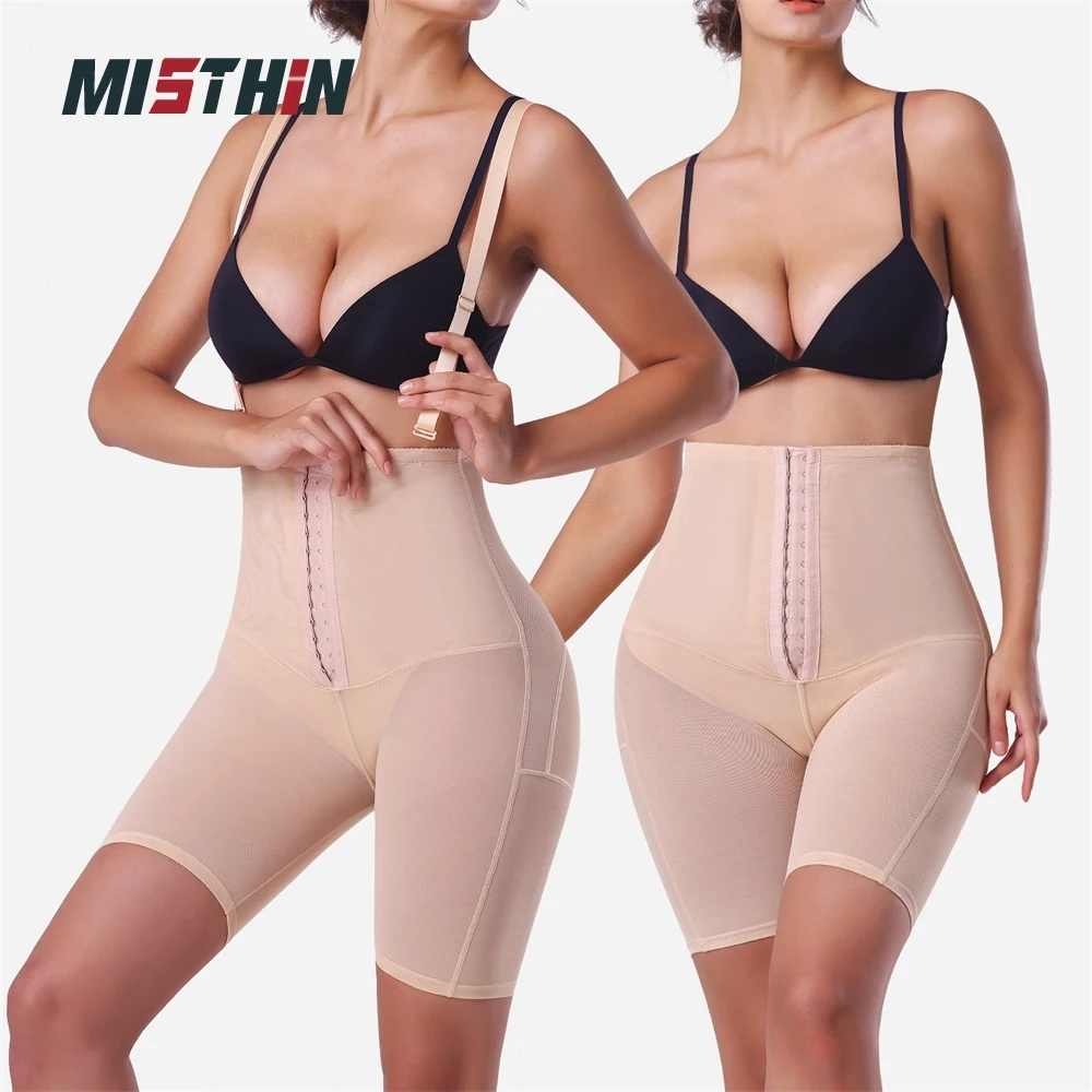 Seamless Women Shoulder Strap Shaping Underwear Body Butt Lifter Corset Panties Tummy Control Shaper Waist Trainer Shapewear