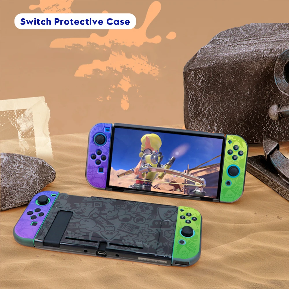 Защитный чехол для ТВ-приставки игровой карты сумка хранения Splatoon-Ver 3 Nintendo Switch/OLED аксессуары
