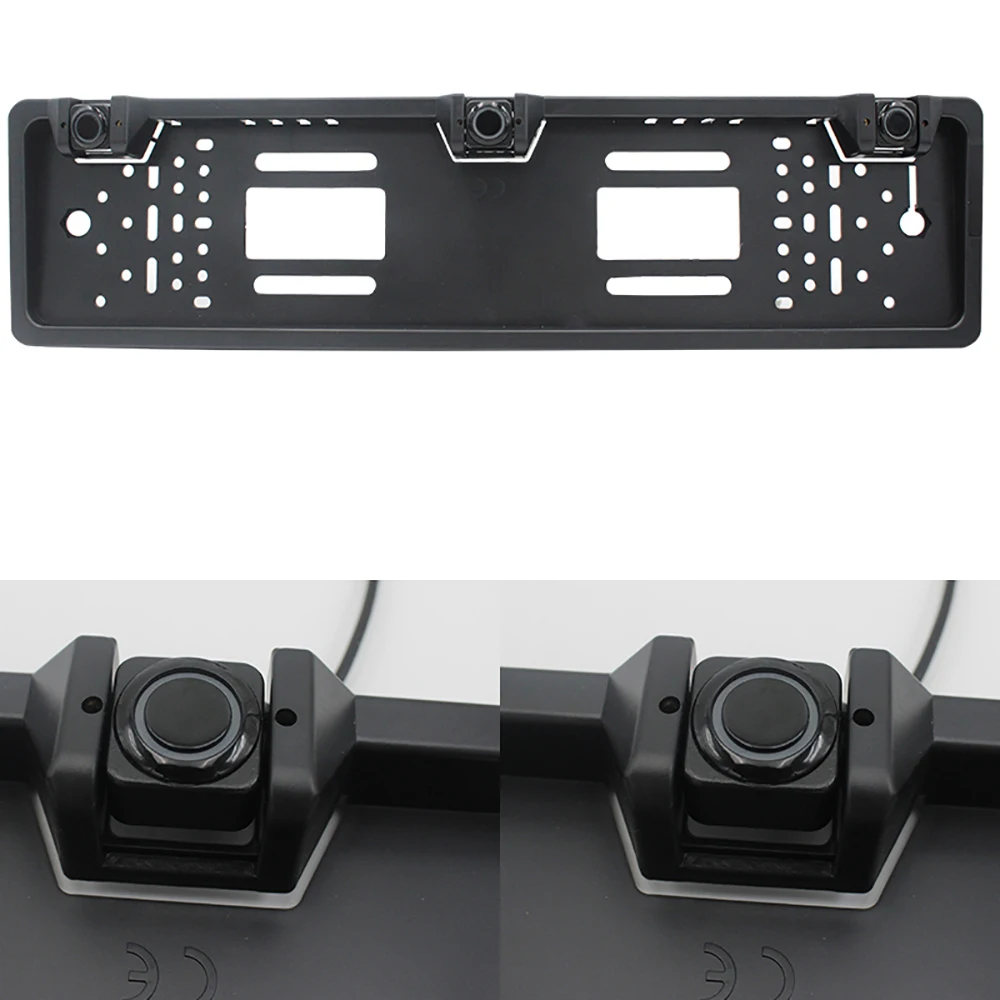 Universal European Car License Plate Frame Backup Camera