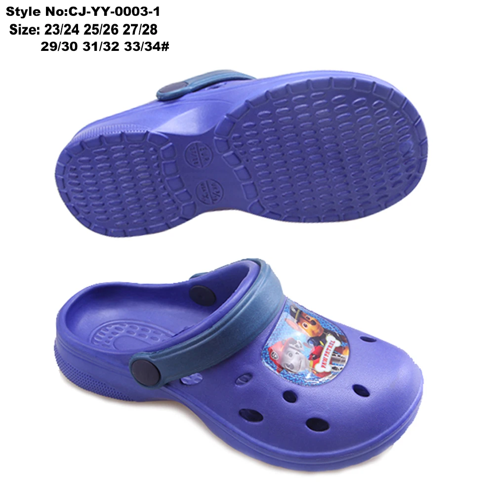 Легкие Сабо Superstarer из ЭВА с красочным принтом, летняя садовая обувь, детские сабо с мультяшным рисунком