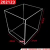 Acrylic storage basket 202123