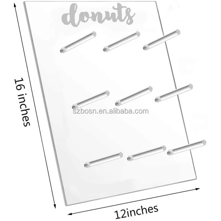 2 Pack Donut Stand Display Wall Stand For Dessert Table