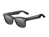 Black frame with color-changing lens