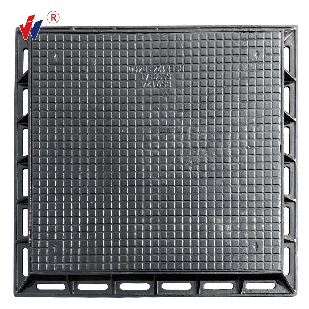 Telecom Manhole Covers Ductile Iron Ductile Iron Manhole Cover D400 Manhole Cover EN124