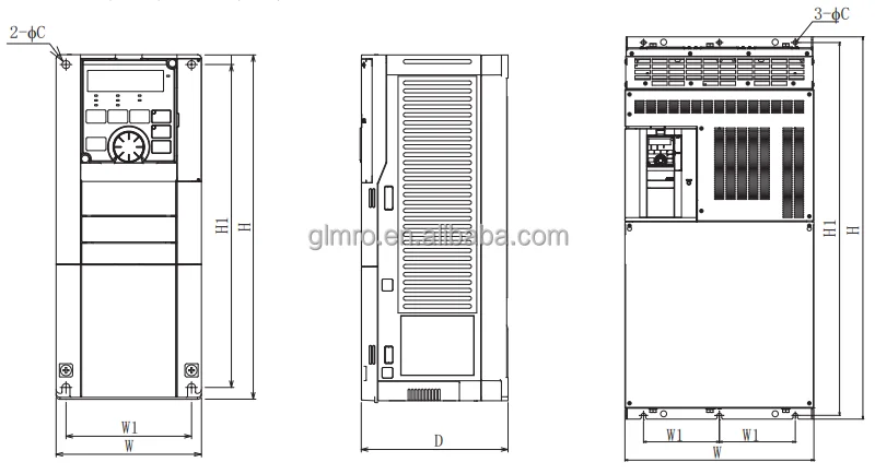 Mitsubishi VFD Ac Frequency Inverter Three Phase FR-F840-00380-2-60 FR-F840-00310-2-60 2
