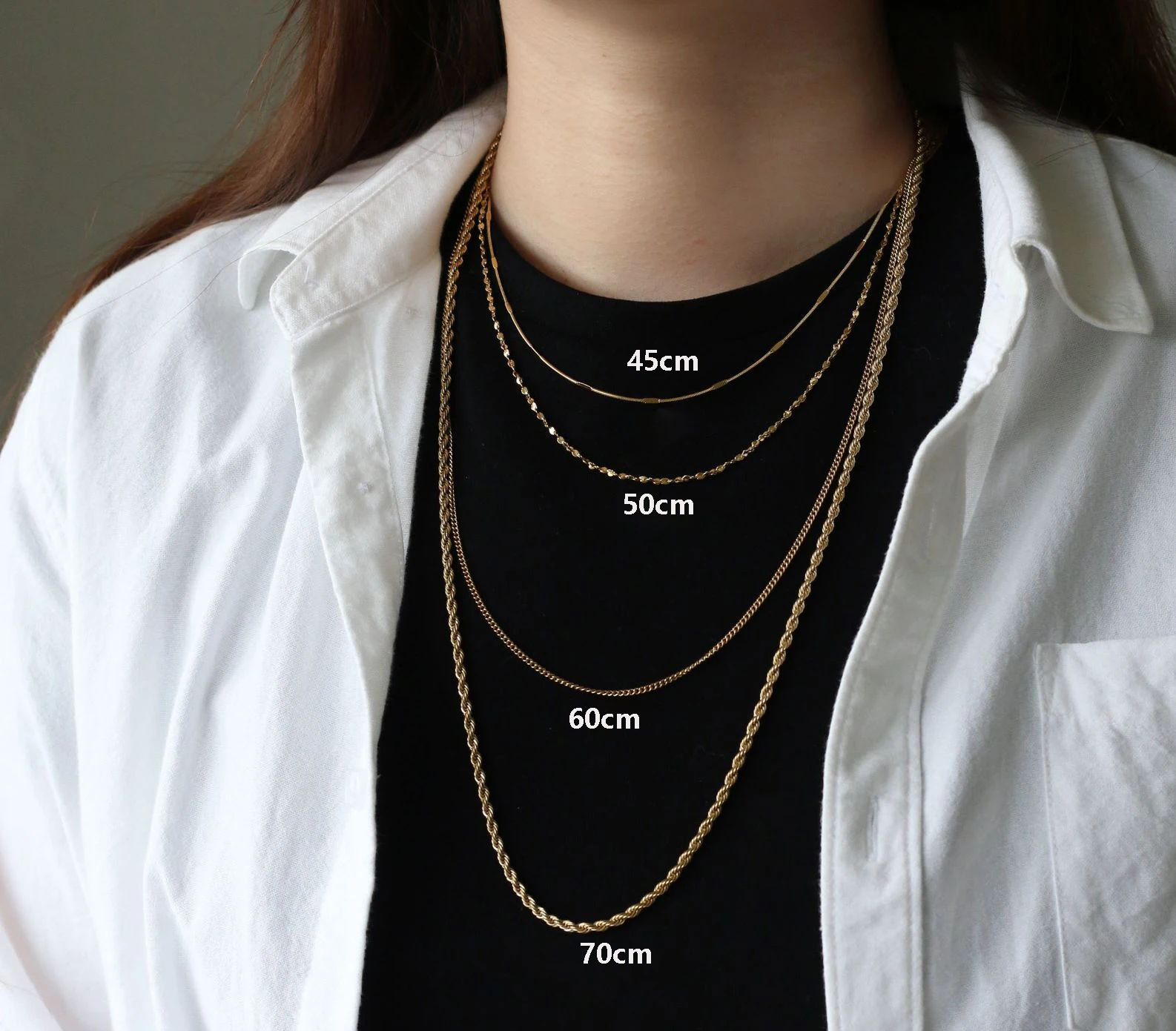 Joyeria Acero Inoxidable Stainless Steel Jewelry Cuban Link Snake Rope