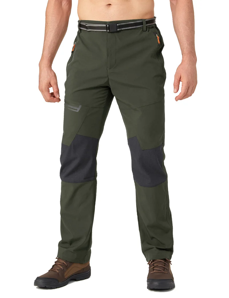 Men's Snow Hiking Water-Resistant Ski Fleece Lined Pants