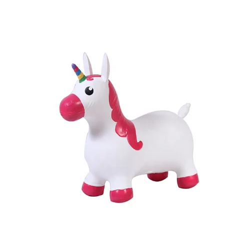Professional Using Pvc Bounce Jumping Animal Toy for Child Riding and Walking