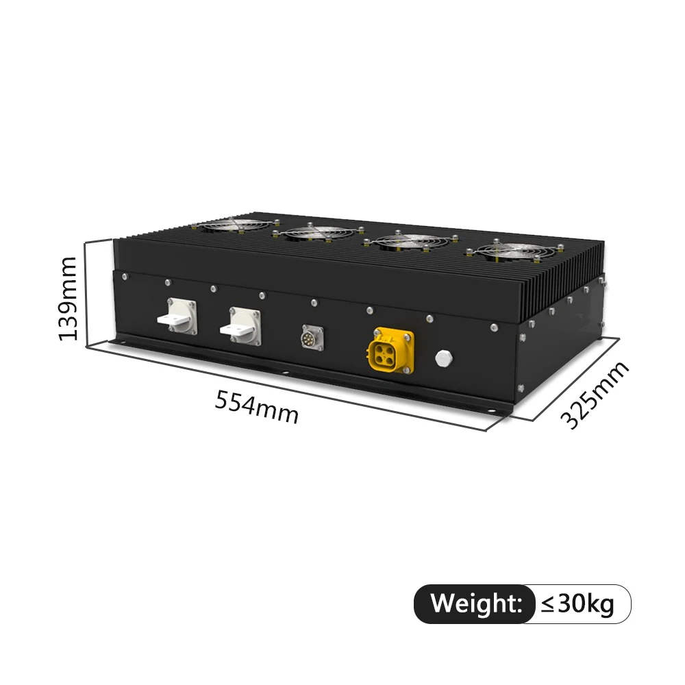 Dilong Step Down Converter DcDc 8kW High Power Air Cooled Isolated Dc to Dc Converter for EV