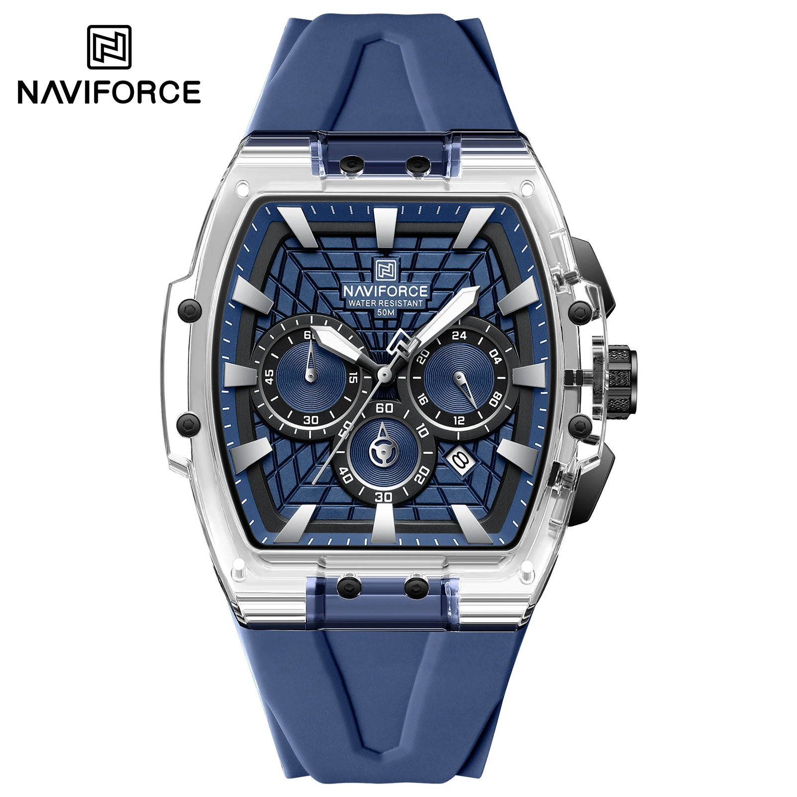 NAVIFORCE 6113 Men's Chronograph Watch, Waterproof