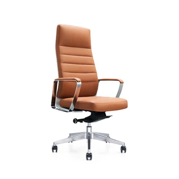 Wholesale Factory High Back Pu Ergonomic Swivel Office Manager Chair Executive Luxury Leather Office Chairs