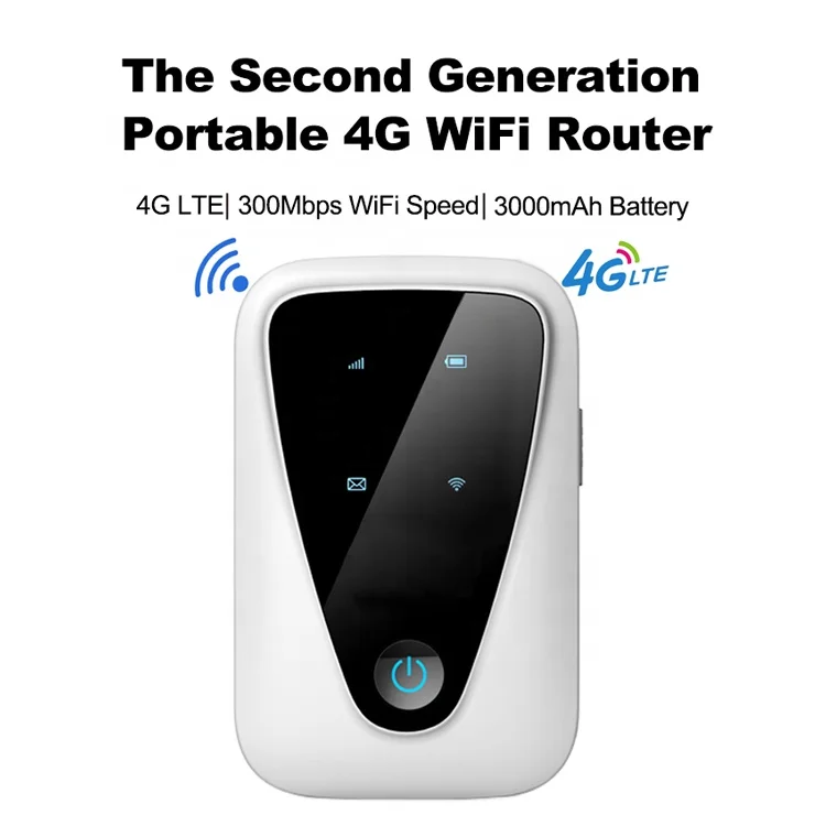 Routeur de poche universel sans fil avec carte SIM 3G/4G LTE WIFI
