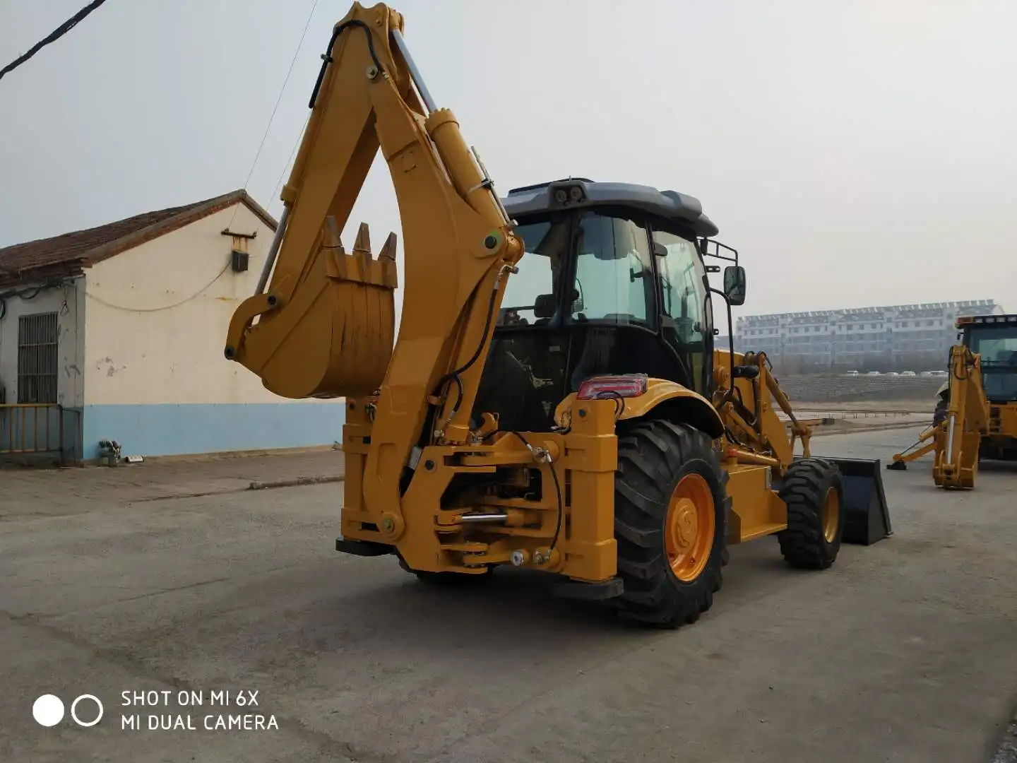 Производитель 4x4, экскаватор-погрузчик из Китая, колесный мини-экскаватор, экскаватор-погрузчик