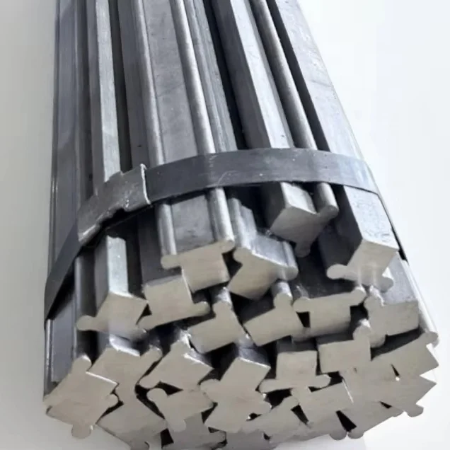 Cold Drawn I Shaped Steel Bar Mini I Beam Profile Precision Cold Drawn Carbon Steel Section Rod