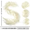 1.8-meter Christmas White Norfolk Pine - 36 heads