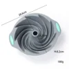 Two-tone Large Size Fluted Silicone Cake Pan