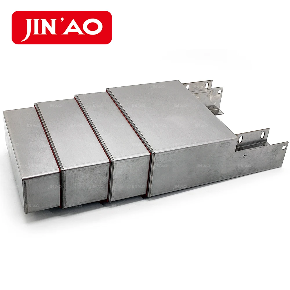 Preferential price customization stainless steel machine tool board bellows duct cover guide shield armored bellows cover