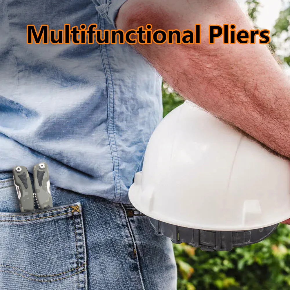 professional stainless steel multitool pliers pocket knife multi tool
