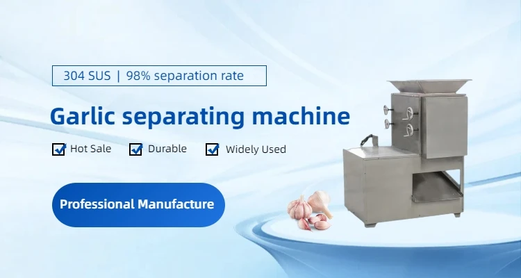 KLS Automatic Garlic Splitting Machine Pneumatic Press Maker Dry Garlic ...