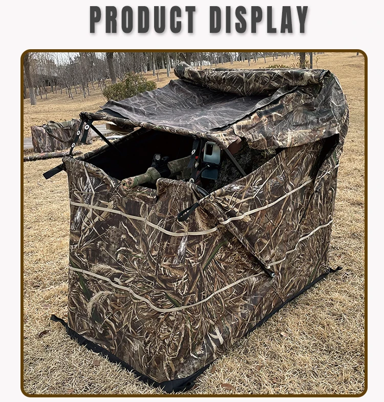 Hitop Custom One Person Waterproof Shooting Camouflage Blind Duck
