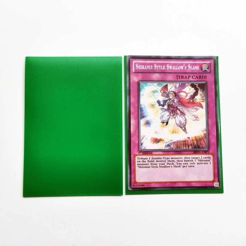 High Quality 66x91 mm Premium PP Yu-Gi-Oh Trading Multicolor Card Sleeves  Clear Matte Game Yugioh Cards Plastic Sleeves